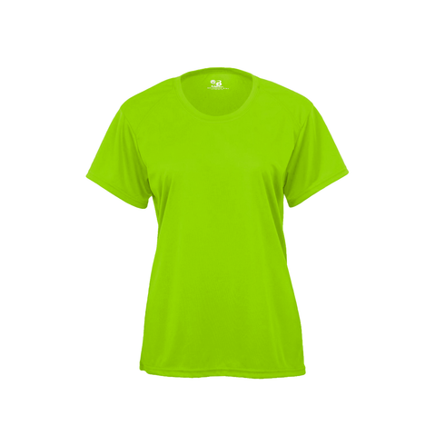 Badger Sport B-Core Women's Tee (416000-001303), Color 'Lime'